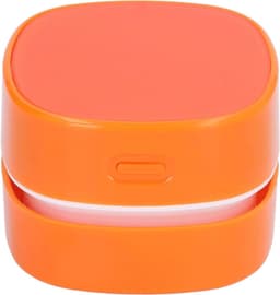 Mini Stofzuiger - Tafel Kruimeldief - Bureau Schoonmaken - Draaibaar Ontwerp - 9x9x8 cm - Zwart — thumbnail 1