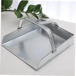 Mini Stofblik - Tafel Stoffer - Keuken Schoonmaken - Roestvrij Staal - 27 cm - Zilver — thumbnail 5