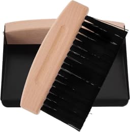 Reinigingsset Tafelblad - Mini Stoffer Blik - Bureau Schoonmaken - Lichtgewicht Compact - 15 cm - Zwart — thumbnail 1
