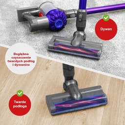 Zuigmond V6 DC59 DC58 Animal - Premium Vervanger + Haarborstel — thumbnail 3