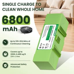 Stofzuigeraccu - 6800 mAh - 14,4 V - voor iRobot Roomba — thumbnail 4
