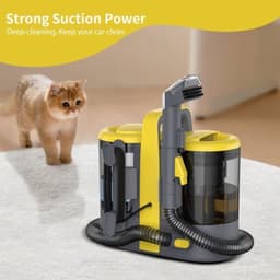 Draagbare Vlekkenreiniger - 11000 PA Zuigkracht - 600W - 0,5L Reservoir - ABS Materiaal - Voor Auto En Bekleding — thumbnail 4
