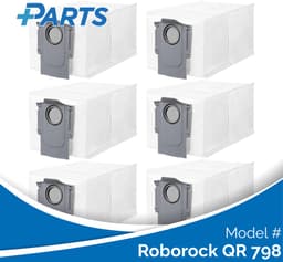 Roborock QR 798 Stofzakken (6 Stuks, Plus.Parts® alternatief voor 8.02.0239) — thumbnail 1