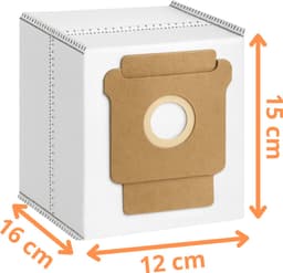 Stofzuigerzak voor iRobot Roomba Combo 105 / 405 Plus / 505 Plus / Max 705 stofzakken voor schone basis [Set 10] — thumbnail 2