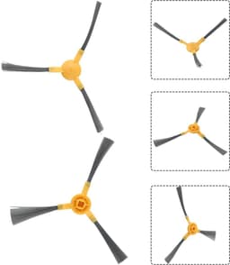 stuks geschikt voor Kabum Smart 500 / 700 Coredy FL022 accessoires zijborstel accessoires reiniging — thumbnail 4