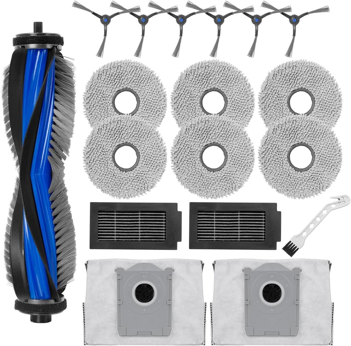 18-delige Accessoirekit Geschikt voor Ecovacs Deebot T50 Pro Omni/T50 Max Pro Omni/T50 Omni Stofzuigerrobots — afbeelding 1