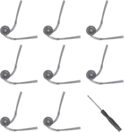 Vervangende Zijborstels Geschikt voor Roborock Qrevo Curve/Qrevo Curv/Qrevo Edge, Saros 10/Saros 10R, Qrevo Curv S5X/Qrevo Edge S5A Stofzuigerrobots — thumbnail 1