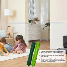Hoofdborstelaccessoire Geschikt voor iRobot i7/i7+/E5/E6/i3/i4-serie - Accessoirekit Geschikt voor robotstofzuigers — thumbnail 2