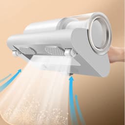 Matras Stofzuiger - Bedreiniger Mijtdoder - Hygiënisch Slapen - Met Snoer - 500 Gram - Wit — thumbnail 2