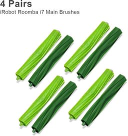 Hoofdborstels/rubberen borstels Geschikt voor iRobot Roomba i7, 4 paar — thumbnail 3