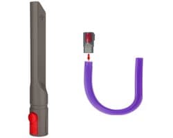 Geschikt voor Dyson stofzuigers V7, V8, V10, V11, V12, V15 + paarse slang + kierenzuigmond