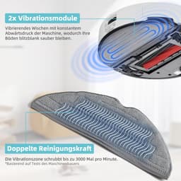 Set Van 8 Reinigingsdoekjes Voor De Roborock S8 Pro Ultra Robotstofzuiger, Accessoires Van Zilverionenmicrovezel. — thumbnail 3