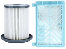 2-stuks Filter Set voor Philips FC8720, FC8724, FC8732, FC8734 – Vervangingsfilter voor Philips Stofzuigers — thumbnail 1