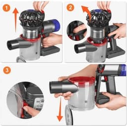 Vervangende onderdelen voor de stofbak van Geschikt voor Dyson V7 en V8 — thumbnail 2
