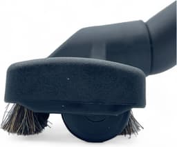 Fixem® - Stofzuiger borstel - Parketborstel - Zuigmond - Zacht natuurhaar - 32 en 35mm geschikt voor stofzuigers met ronde buizen - Stofzuigerborstel - Stofzuigervoet - Mondstuk - Opzetstuk - Hulpstukken — thumbnail 4