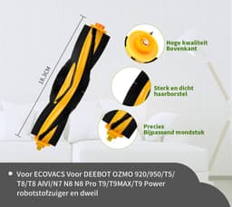 Replacements® Onderdelen geschikt voor Ecovacs Deebot Ozmo T5 - T8 - T9 - N8 - 13-delig — thumbnail 4