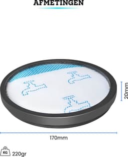 Somstyle Filter Set Geschikt Voor Rowenta Compact Power XXL RO4859EA, RO4853EA, RO4853EA, RO4871EA, RO4873EA & RO4881EA - Stofzuigeraccessoires — thumbnail 2