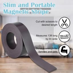 Magnetische-Grensstrips-voor-Robotstofzuiger-2-Meter-Virtuele-Muur-Zwart-Universele-Afbakeningsstrip-voor-o.a.-Xiaomi-Roborock-Neato-Eufy-Eenvoudig-op-Maat-te-Knippen — thumbnail 5