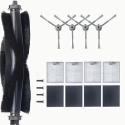 Set van 9 accessoires voor Eufy L60 / L60 SES / L50 / L50 SES robotstofzuiger, inclusief 4 zijborstels, 4 filters en 1 rolborstel — thumbnail 2