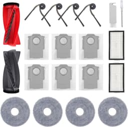 Geschikt-voor-Roborock-Qrevo-Curv-S5X-Qrevo-Edge-S5A-Accessoires-Set-17-Delig-Hoofdborstel-Stofzakken-Filters-Mopdoekjes — thumbnail 1