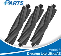 Dreame L50 Ultra AE Borstels (3 Stuks, Plus.Parts® alternatief voor RMSRB0) — thumbnail 1