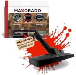 Maxorado Combi vloerzuigmond NW45 DN45 - Universeel - geschikt voor Makita 440, 445, 448, 449, Festool, Kärcher, Fein, Cleancraft - 45 mm stofzuiger borstel — thumbnail 4