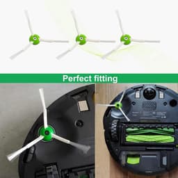 3 stuks reserveborstels geschikt voor Roomba stofzuiger serie E I & J — thumbnail 2