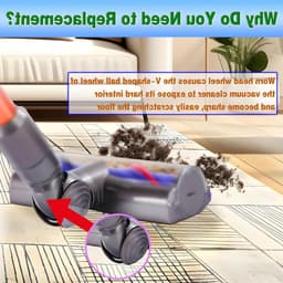 Vervangonderdelen voor Dyson V10 V11 V15 G5 Stofzuiger, 100 W, Hoge Koppel, Efficiënte Reinigingskop, Stofzuigeraccessoires, Huishoudelijke Reiniging, Hoogwaardige Materialen — thumbnail 3