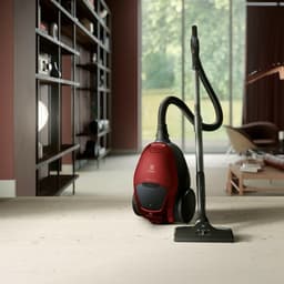 Stofzuiger met zak - Cilinderstofzuiger - Huishouden Schoonmaken - SmartMode Technologie - 35 Liter - Rood — thumbnail 3