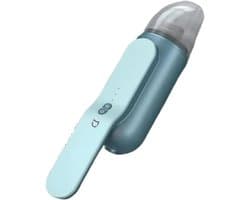Draadloze Mini Stofzuiger - Handige Reiniger - Auto Huis Kantoor - UV Sterilisatie Functie - 31 cm Lengte - Blauw