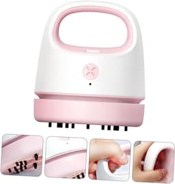 Draagbare Stofzuiger - Mini Cleaner - Bureau Opruimen - USB Oplaadbaar - 9.9 cm - Roze — thumbnail 4