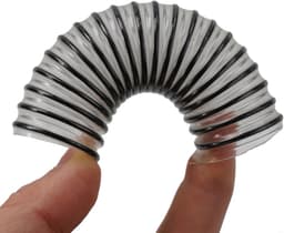 Stofzuiger slang - Reparatieslang Onderdeel - Vloeren Schoonmaken - Perfecte Pasvorm - 12 cm Lengte - Grijs — thumbnail 3
