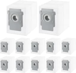12 stuks stofzuigerzakken - Voor iRobot Roomba i3 i3+, i4 i4+, i5 i5+, i6 i6+, i7 i7+, i8 i8+, j5 j5+, j6 j6+, j7 j7+, j8 j8+, j9 j9+, s9 s9+, 104 105 405 504 505 705, 10 Max-Essential Robot Vacuum — thumbnail 1