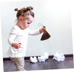 Mini Bezem Houten Handborstel - Stoffer Kantoor Thuis - Binnenruimtes Schoonmaken - Gespecialiseerde Kierborstel — thumbnail 5