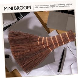 Mini Bezem Houten Handborstel - Stoffer Kantoor Thuis - Binnenruimtes Schoonmaken - Gespecialiseerde Kierborstel — thumbnail 4