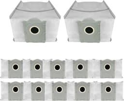 12 stuks vervangende stofzakken - Voor ECOVACS DEEBOT X8 PRO OMNI /X9 PRO OMNI /T50 Pro OMNI /T50 MAX PRO OMNI /T80 OMNI robotstofzuigers — thumbnail 1
