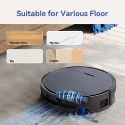 Zijborstelset - 8 stuks - voor Ecovacs Deebot T30C Omni — thumbnail 5