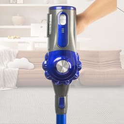 Draadloze Stofzuiger - Steelstofzuiger Handstofzuiger - Huis Reinigen - Lichtgewicht 2-in-1 - 40 Min Looptijd - Blauw — thumbnail 4