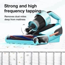 Anti Mijt Stofzuiger – Huisstofzuiger – Mijtenverwijderaar – Allergie Stofzuiger – Huisdierhaarzuiger – 700W Krachtige Motor – UV-C Licht 99,99% Bacteriedodend – Grijs – EU Variant — thumbnail 2