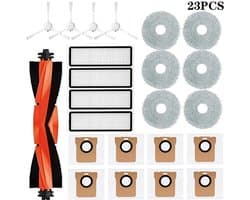 Geschikt voor Xiaomi Robot Vacuum X20 + / X20 Plus Onderdelen Hoofd Zijborstel Hepa Filter Dweil