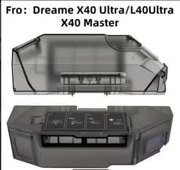 Stofdoos Onderdelen voor Xiaomi M30 S / M40 Robotstofzuiger Accessoires - Compatibel met Dreame X40 Ultra / L40 Ultra / X40 Master — thumbnail 1