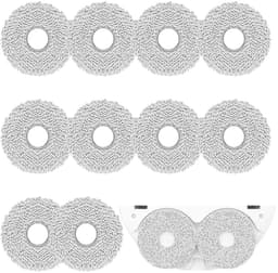 Dailygoods - 8 stuks accessoires reinigingsmiddelen, reserveonderdelen voor Roborock Q Revo, doekjes voor Roborock, accessoires voor Roborock Qrevo, dweilpads voor Roborock, accessoires voor Q Revo, accessoires — thumbnail 1