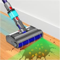 Elektrische Nat-Droog Dweilkop - Stofzuigerrolborstel - Geschikt Voor Dyson V7 V8 V10 V11 V15 - Wasmop Hoofd — thumbnail 5