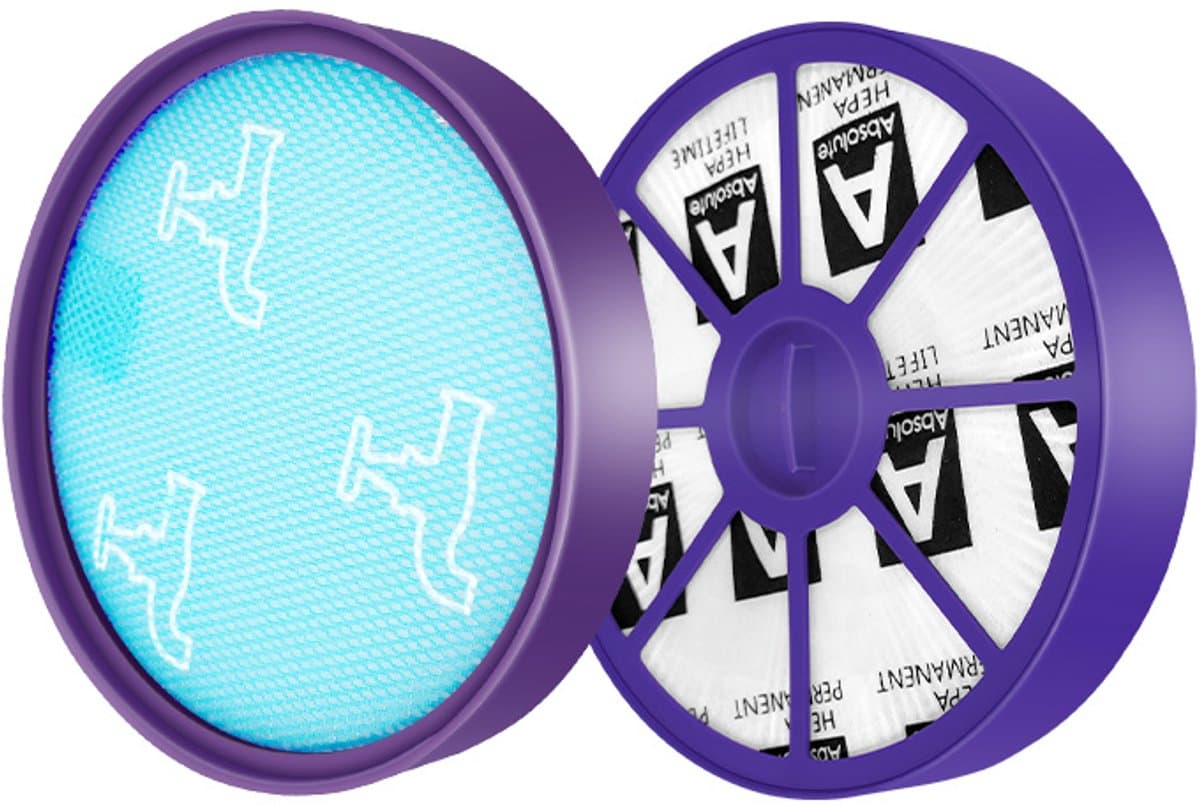 JGR Hepa Filter Geschikt voor Dyson DC19 - Vervangings Filter Set - Wasbaar — afbeelding 1