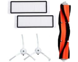 Accessoirekit 5-delig compatibel met Xiaomi Mi 1S en Roborock S5/S6/S60/S65 - Borstels en HEPA-filters