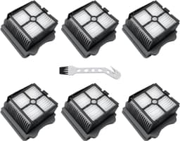 6 stuks - Vervangingsfilters voor stofzuigers - geschikt voor Tineco iFloor 3 - Floor One S3 - iFloor 3 Breeze Complete - Floor One S3 Breeze draadloze nat- en droogstofzuiger - met reinigingsborstel — thumbnail 1