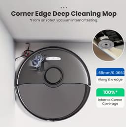 12-Pack Mop Pads Navullingen Geschikt voor Roborock S8 MaxV Ultra /S8 Max Ultra Robot Stofzuiger, 6-Pack Mop Doekjes met Dubbele Sonische Vibratie Modules, 6-Pack Rand Mop Pads Accessoires, Stofzuiger Mop, Mop Voor Vloer — thumbnail 5