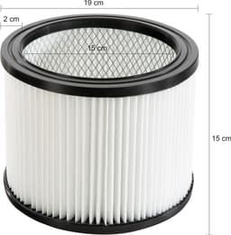 AREBOS Hepa filter stofzuiger Geschikt voor industriële stofzuigers 1600W — thumbnail 2