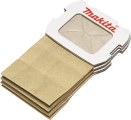 Makita papieren stofzak 5 st. ( 194746-9 ) voor vlakschuurmachine BO 5031 / BO 5041 / DBO 180 en vlakschuurmachine BO 3711 / BO 4555 / BO 4565 — thumbnail 5