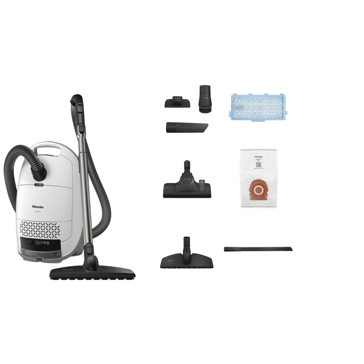 MIELE Guard M1 Parquet Flex - Stofzuiger met zak - Briljantwit — afbeelding 1